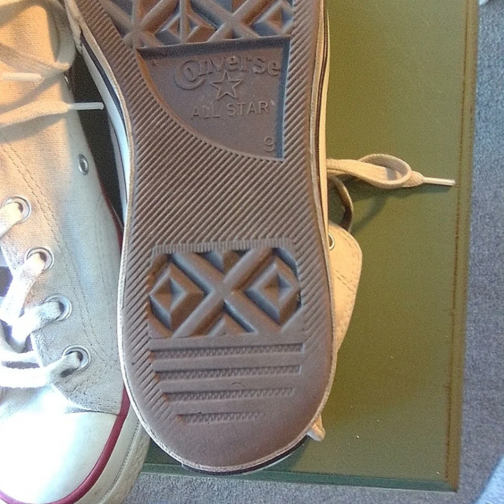 Converse White High-Top Athletic Shoes Classic Canvas - Picture 4 of 7